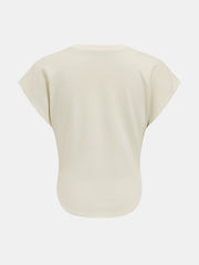 3D Floral Tie Front Cropped Top