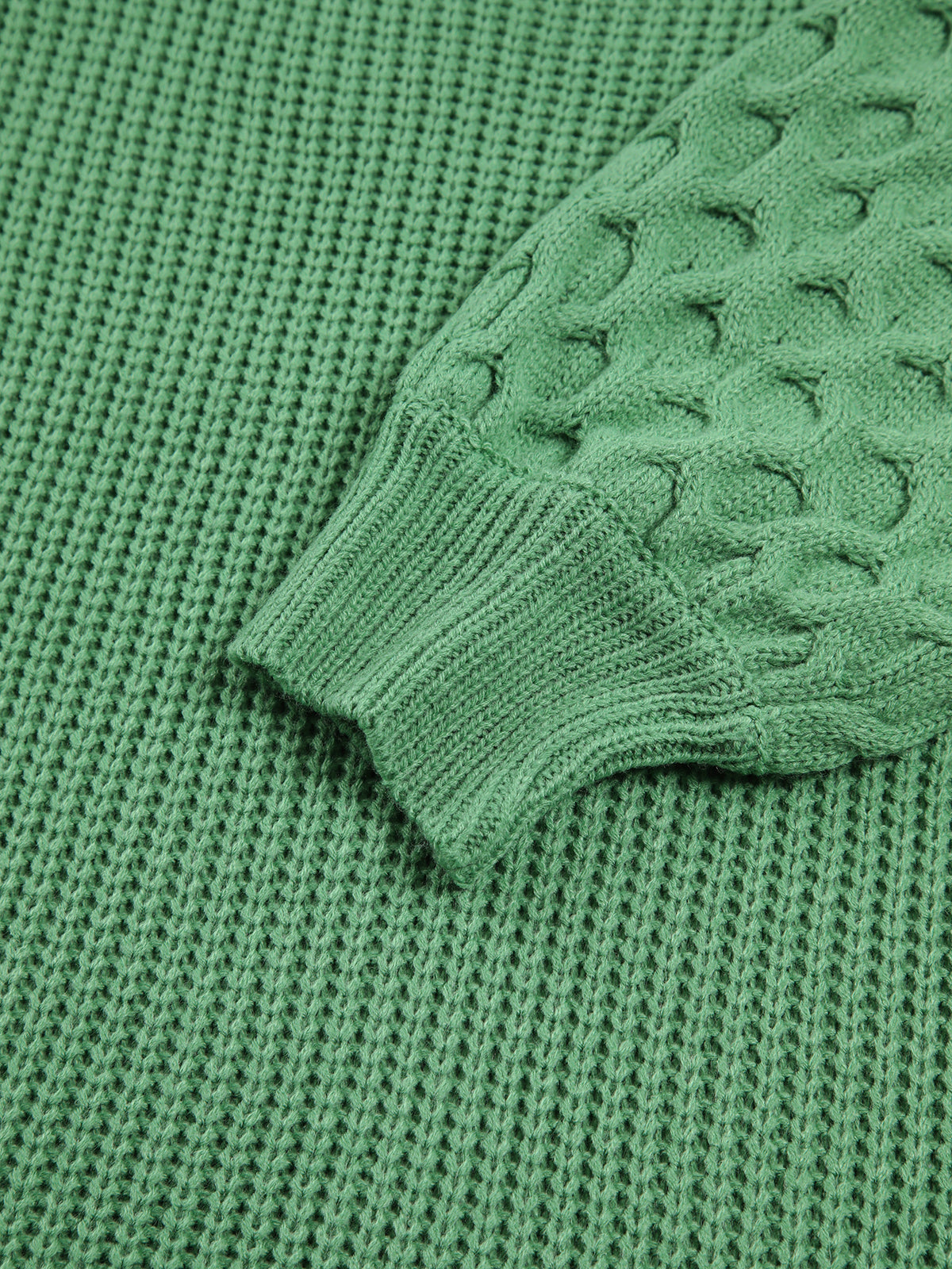 Acquainted Cable Knit Sweater
