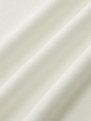 Asymmetric Hem Ruched Long-Sleeve T-Shirt