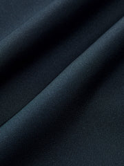 Asymmetric Tie-Neck Button Detail Satin Blouse
