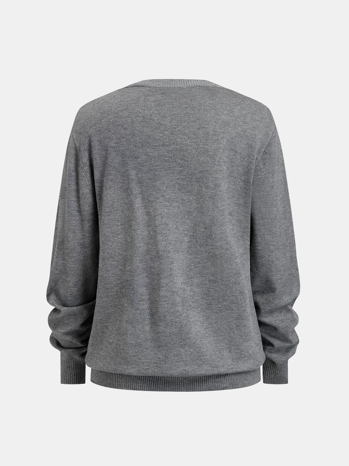 2 in 1 Wool-Blend Loose Sweater