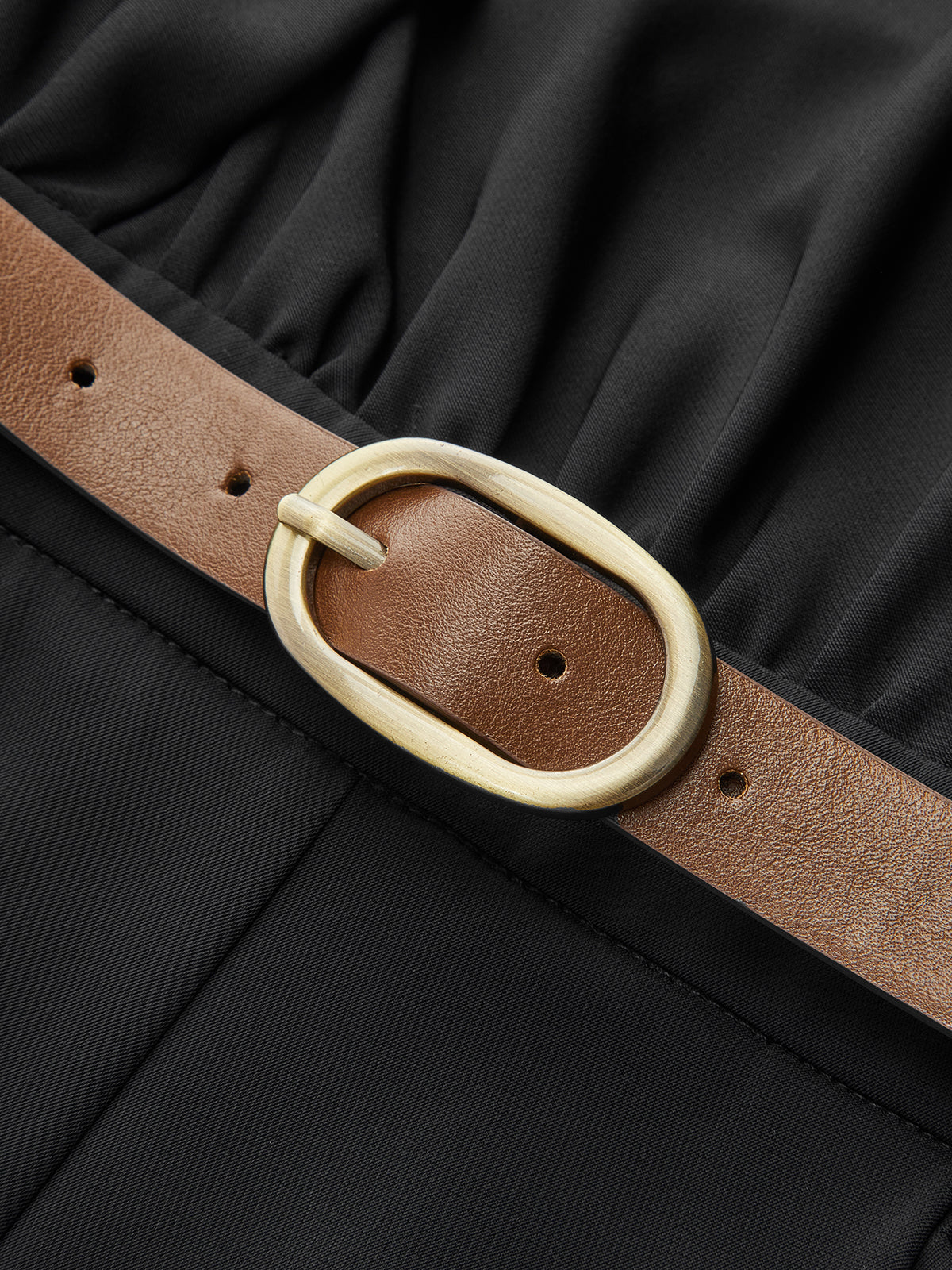 Asymmetric Sleeveless Belted Tailored Romper