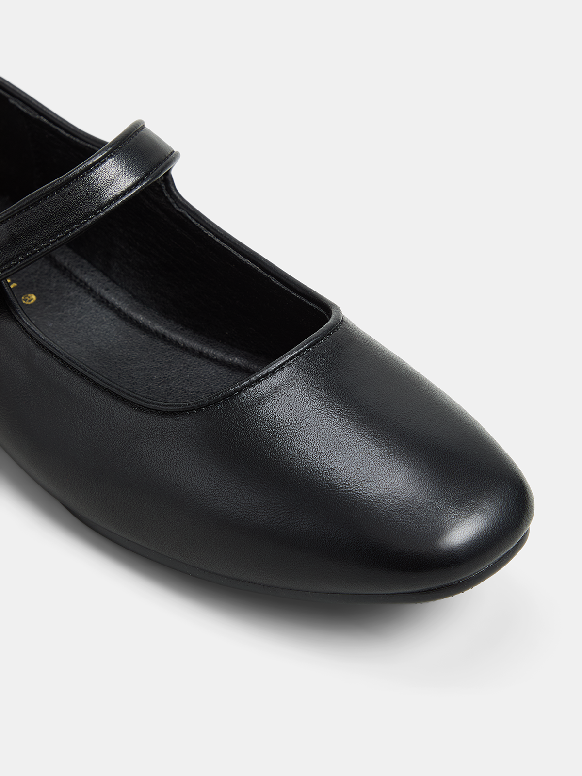 Adjustable Buckle Mary Jane Flats